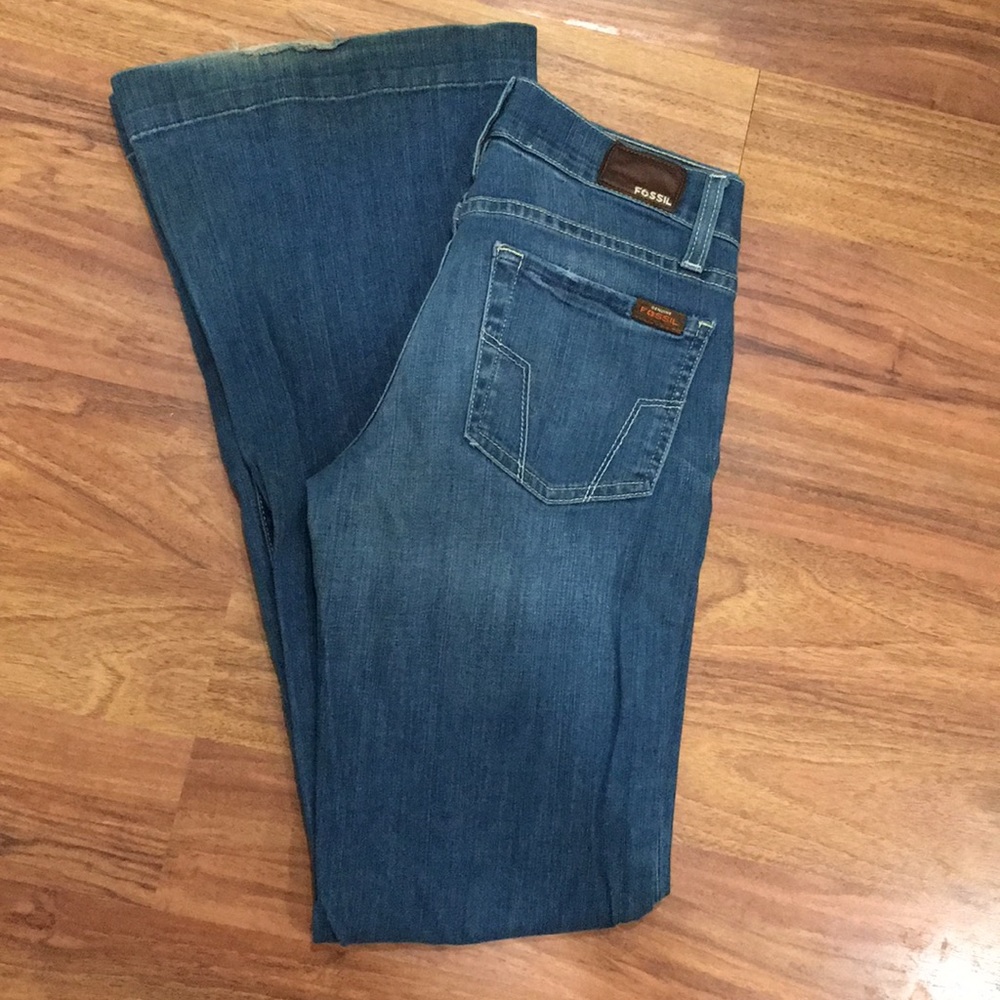 Wide Leg Fossil Jeans